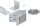 Winkelverbinder | rostfrei | 40 x 40 x 40 mm | Spar-Pack | 25 Stück