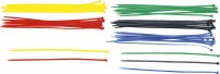 Kabelbinder-Sortiment | farbig | 4,8 x 300 mm | 50-tlg.