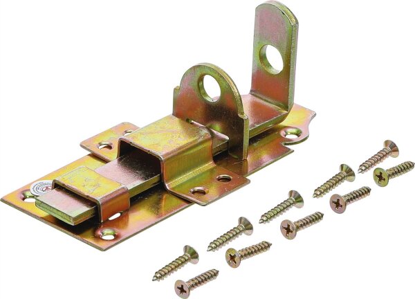 Schlossriegel mit Schlaufe | 125 x 50 mm
