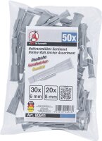 Hohlraumdübel-Sortiment | 50-tlg.