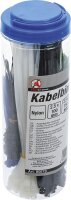 Kabelbinder-Sortiment | farbig | 100 - 150 - 200 mm | 450-tlg.