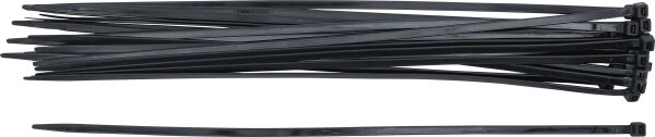 Kabelbinder-Sortiment | schwarz | 7,6 x 500 mm | 20-tlg.