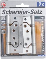 Scharnier-Satz | Edelstahl | für platzsparenden...