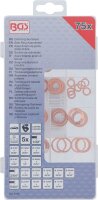 Dichtring-Sortiment | Kupfer | Zollgrößen | für Öl-Ablassschrauben | 75-tlg.