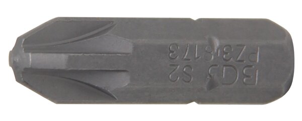 Bit | Länge 25 mm | Antrieb Außensechskant 6,3 mm (1/4") | Kreuzschlitz PZ3