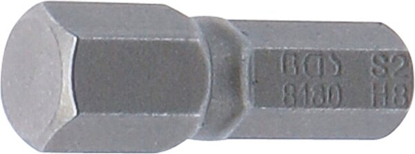 Bit | Länge 25 mm | Antrieb Außensechskant 6,3 mm (1/4") | Innensechskant 8 mm