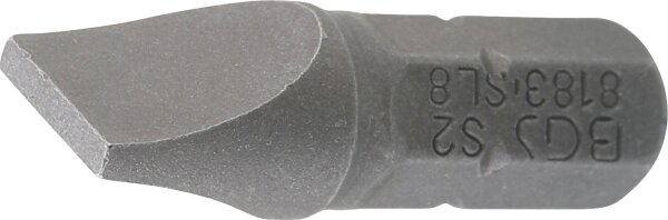 Bit | Länge 25 mm | Antrieb Außensechskant 6,3 mm (1/4") | Schlitz 8 mm