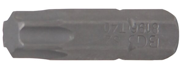 Bit | Länge 25 mm | Antrieb Außensechskant 6,3 mm (1/4") | T-Profil (für Torx) T40