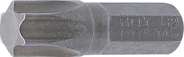 Bit | Länge 25 mm | Antrieb Außensechskant 6,3 mm (1/4") | T-Profil (für Torx) T45