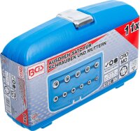 Ausdreh-Satz für Schrauben und Muttern | 10 mm (3/8") | metrisch | 11-tlg.