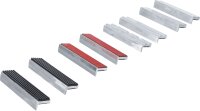 Schraubstock-Schutzbacken-Satz | Aluminium | 125 mm | 8-tlg.