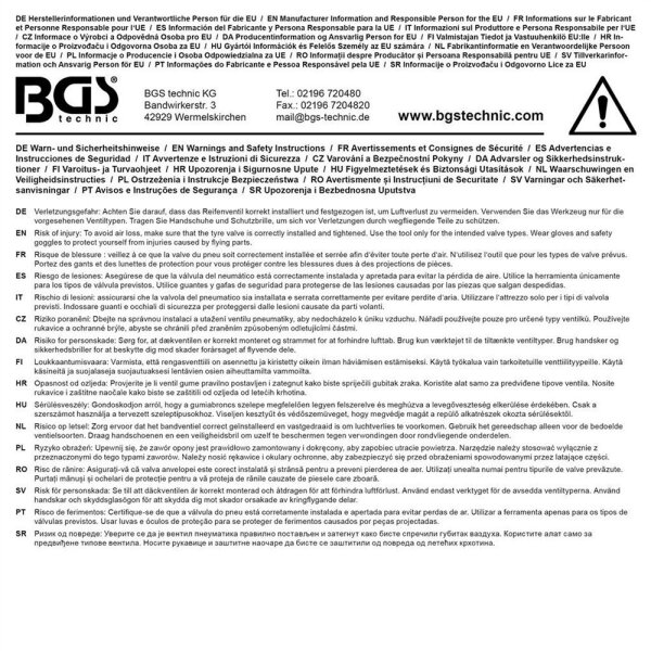Gewindenachschneider für Reifenventile