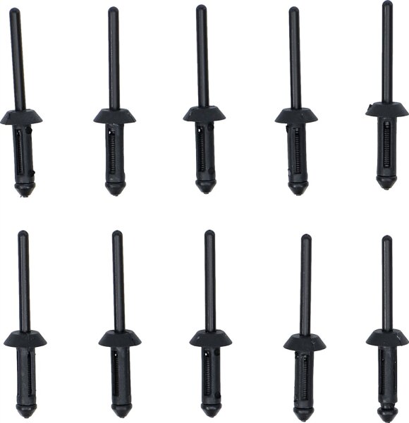 Kunststoff-Blindniete für Art. 8463 | 5,0 x 17,2 mm | 10-tlg.