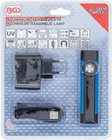UV-Aluminium-Handleuchte | 2,5 W