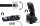 COB-LED Arbeits-Leuchte | klappbar | mit Ladestation