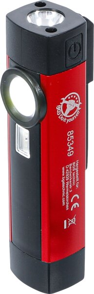 COB-LED / UV-Aluminium-Handleuchte | 1 W