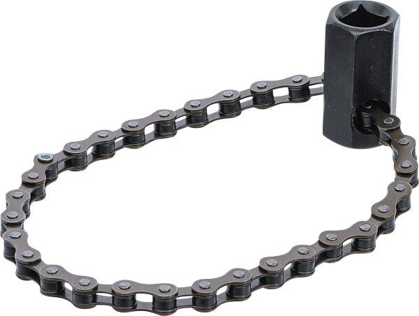 Universal-Ölfilter-Kettenschlüssel | Antrieb Innenvierkant 12,5 mm (1/2") | Ø 100 mm
