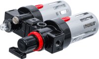 Druckluft-Filter / Öler-Einheit mit Druckregler