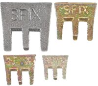 Krallenkeile-Sortiment | S-Fix | 4-tlg.