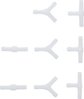 Schlauchverbinder-Sortimente | kraftstoffbeständig | 3 mm | 8 tlg.