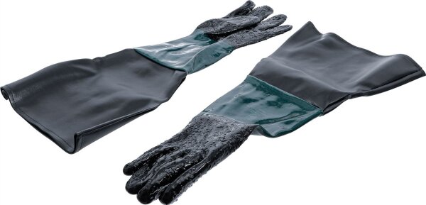 Ersatz-Handschuhe | für Druckluft-Sandstrahlkabine | für Art. 8841