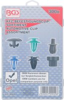 Kfz-Befestigungsclip-Sortiment für Opel | 300-tlg.