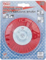 Nylonbürste | 100 mm | 6 mm Schaft