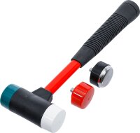 Wechselkopf-Hammer-Satz | Fiberglasstiel | Ø 38 mm