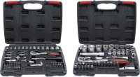 Steckschlüssel-Satz | Antrieb 6,3 mm (1/4") +...