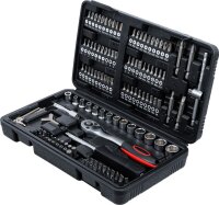 Steckschlüssel-Satz | Antrieb 6,3 mm (1/4") | 130-tlg.