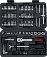 Steckschlüssel-Satz | Antrieb 6,3 mm (1/4") | 130-tlg.