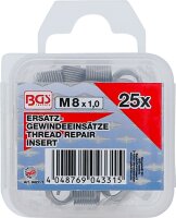 Ersatz-Gewindeeinsätze | M8 x 1,0 | 25-tlg.