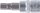 Bit-Einsatz | Antrieb Innenvierkant 6,3 mm (1/4") | Innensechskant 5,5 mm