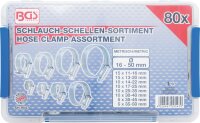 Schlauch-Schellen Sortiment | 80-tlg.