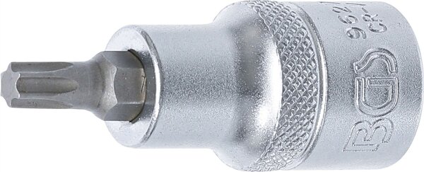 Bit-Einsatz | Länge 55 mm | Antrieb Innenvierkant 12,5 mm (1/2") | T-Profil (für Torx) T35
