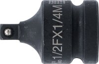 Kraft-Steckschlüssel-Adapter | Innenvierkant 12,5 mm (1/2") - Außenvierkant 6,3 mm (1/4")