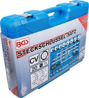Steckschlüssel-Satz | Antrieb 20 mm (3/4") | Zollgrößen | 21-tlg.