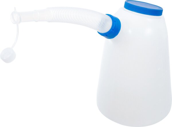 Füllkanne mit flexiblem Ausgussstutzen und Deckel | 5 l
