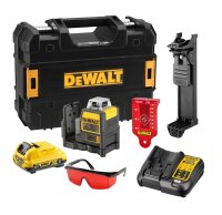 DEWALT Linienlaser 2x360Grad, rot, 10,8 V/2Ah