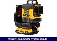 DEWALT Akku-Linienlaser, 360Gr, 18V, Basisv.