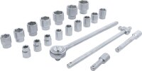 Steckschlüssel-Satz | Antrieb 20 mm (3/4") | SW 19 - 50 mm | 20-tlg.