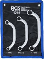 Starter- und Blockschlüssel-Satz | SW 10 x 13 - 17 x 19 mm | 3-tlg.