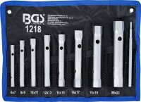 Rohrsteckschlüssel-Satz | SW 6 x 7 - 20 x 22 mm |...