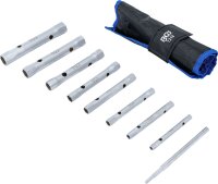 Rohrsteckschlüssel-Satz | SW 6 x 7 - 20 x 22 mm | 9-tlg.