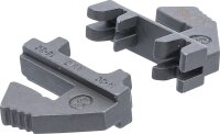 Crimpbacken für abgewinkelte, nichtisolierte Stecker...