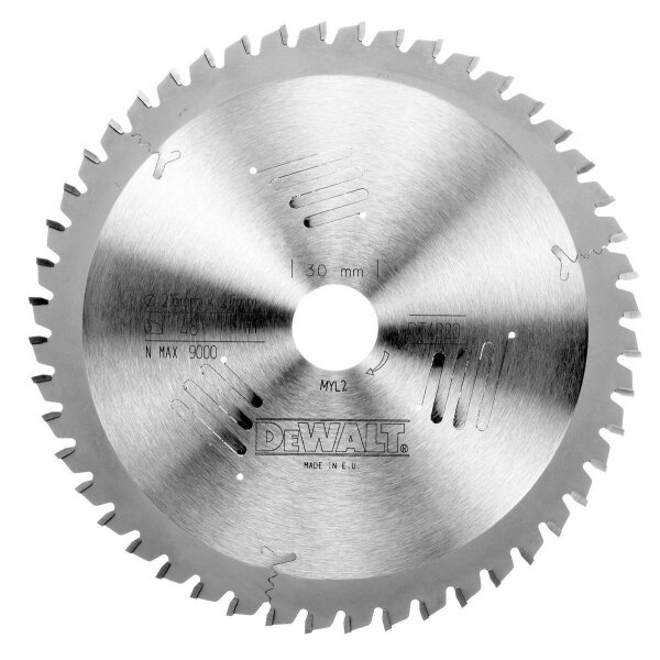 DEWALT Kreissaegeblatt stat. 216/30mm 60TFZ