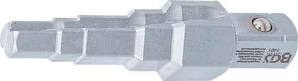 Stufenschlüssel | Antrieb Außenvierkant 12,5 mm (1/2") | 5-stufig