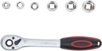 Steckschlüssel-Satz | Antrieb 10 mm (3/8") | SW 8 - 19 mm | 7-tlg.