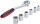 Steckschlüssel-Satz | Antrieb 10 mm (3/8") | SW 8 - 19 mm | 7-tlg.