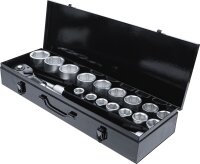 Steckschlüssel-Satz | Antrieb 20 mm (3/4") | SW 19 - 50 mm | 20-tlg.